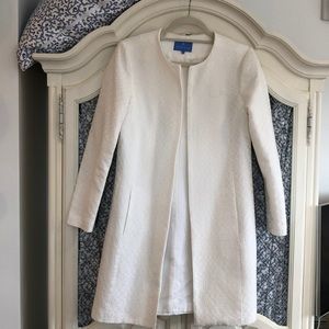 Alice Walk white basketweave jacket